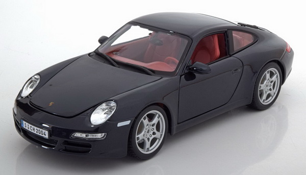porsche 911 (997) carrera s 2004 - black 31692D Модель 1:18
