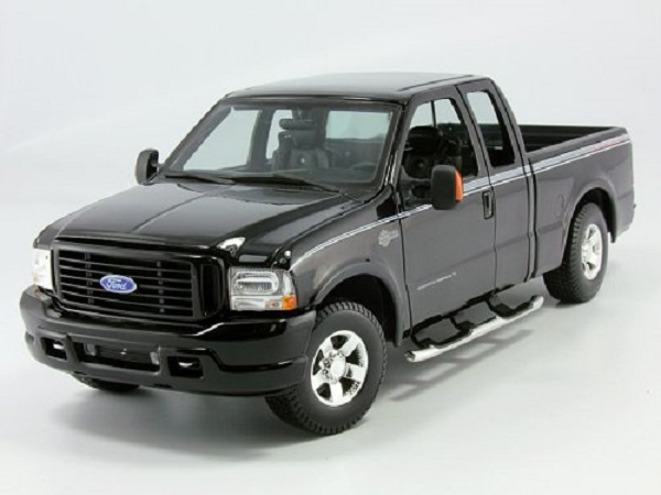 ford f-350 truck «harley-davidson» - black 36690BK Модель 1:18