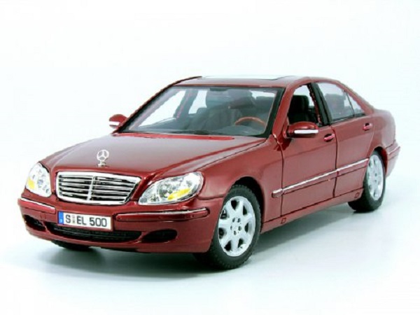 mercedes-benz s-class (w220) - red 36855R Модель 1:18