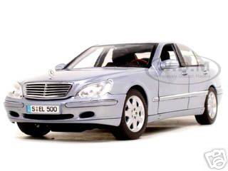 Модель 1:18 Mercedes-Benz Benz S-class - silver