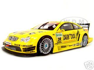 Модель 1:18 Mercedes-Benz CLK DTM №20 Dark Dog Yellow