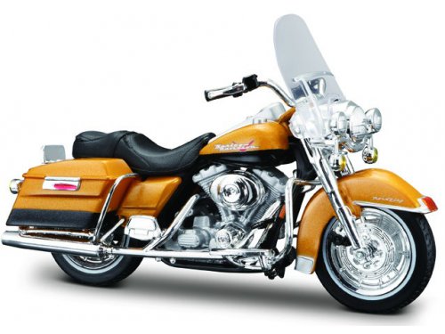 Модель 1:18 Harley-Davidson FLHR Road King - gold
