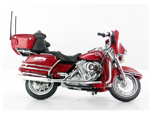 Модель 1:18 Harley-Davidson FLHTCUI Ultra Classic Electra Glide - red met