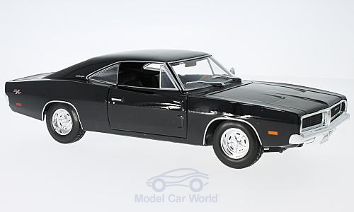 Dodge Charger R/T - Black 1969 531387 Модель 1:18