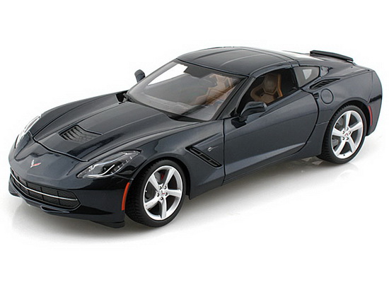 Модель 1:18 Chevrolet Corvette (C7) Stingray - dark blue