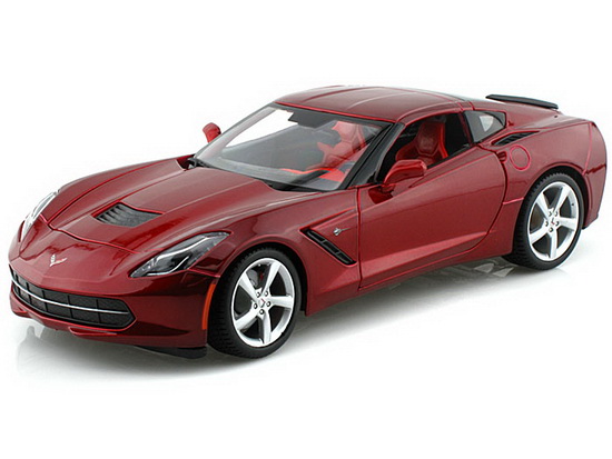 Модель 1:18 Chevrolet Corvette (C7) Stingray - red