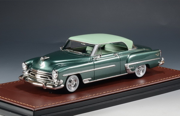Модель 1:43 Chrysler New Yorker Sedan - 1954 - dark green/light green (L.e. 75 pcs.)