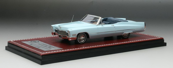 Модель 1:43 Cadillac DeVille Convertible 1968 - Arctic blue