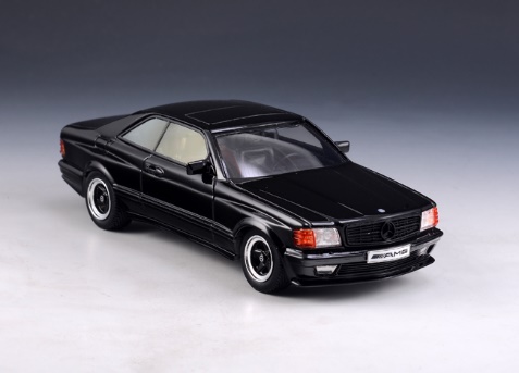 Модель 1:43 Mercedes-Benz AMG C126 6.0 (W126) - black (L.E.199pcs)