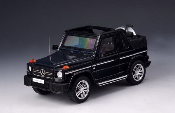 Модель 1:43 Mercedes-Benz G63 AMG 4x4 Cabrio (W463) (открытый) - black