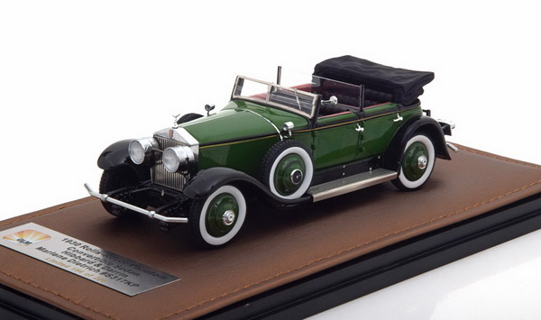 Модель 1:43 Rolls-Royce Springfield Phantom I Marlene Dietrich Hibbard & Darrin Cabrio (открытый) - green