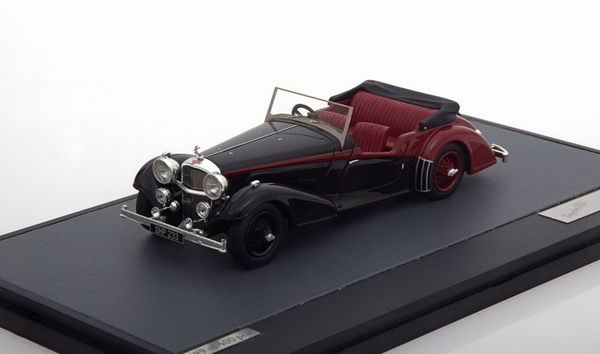 Модель 1:43 Alvis 4.3-Litre Vanden Plas Tourer Cabrio - black/red (L.E.)