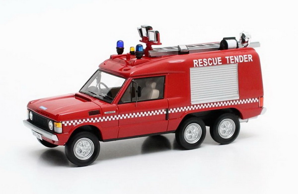range rover 6x6 "carmichael command rescue car" (пожарный) MX11701-021 Модель 1:43