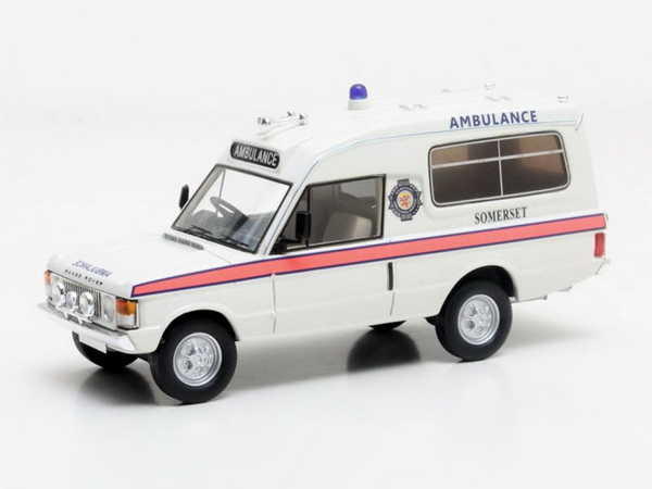 range rover 4x4 herbert lomas "sоmerset ambulance" - white MX11701-031 Модель 1:43