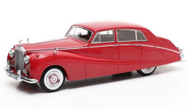 Модель 1:43 Rolls-Royce Silver Cloud Freestone & Webb Design №3206 - dark red