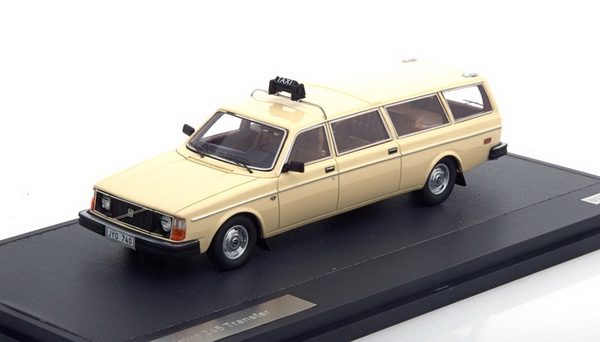 volvo 245 transfer taxi (lwb) 1978 beige MX12106-052 Модель 1:43