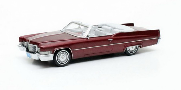 Модель 1:43 Cadillac Coupe de Ville Convertible Metallic Red