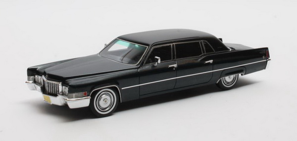 Модель 1:43 Cadillac Fleetwood Series 75 Limousine - dark blue met