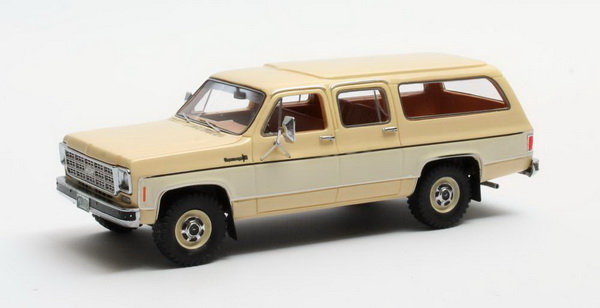chevrolet suburban k10 4х4 1978 beige MX20302-373 Модель 1:43
