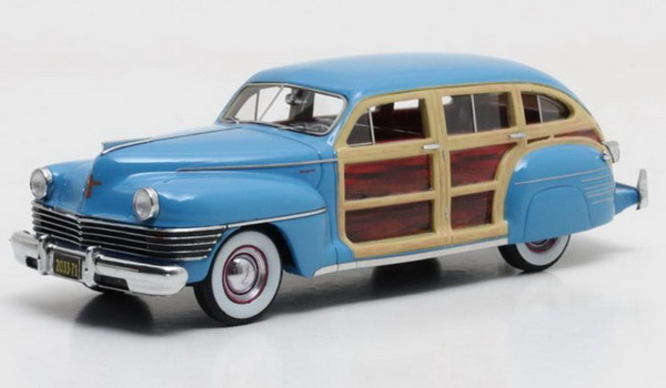 Модель 1:43 Chrysler Town & Country Wagon - blue