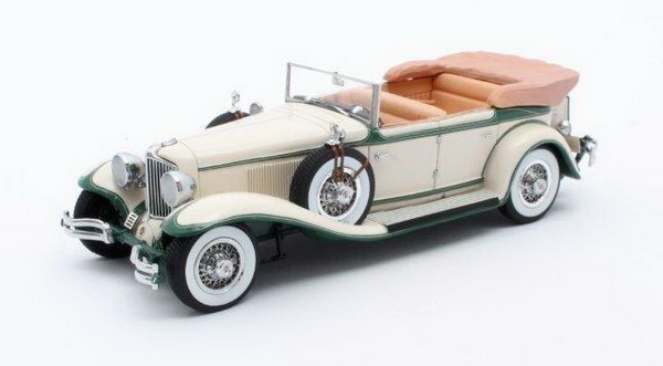 cord l-29 phaeton sedan (открытый) 1931 beige MX40307-011 Модель 1:43