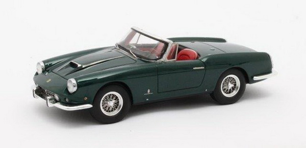 ferrari 400 superamerica pininfarina cabriolet #1611 sa (открытый) 1960 metallic green MX40604-041 Модель 1:43