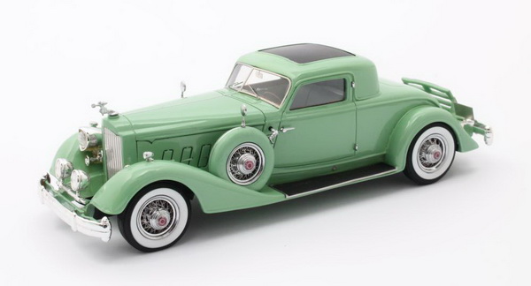 Модель 1:43 Packard 1108 Twelve Stationary Coupe Dietrich - green (L.E.299pcs)