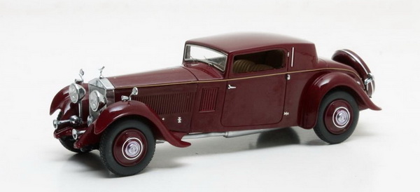 Модель 1:43 Rolls-Royce Phantom II Freestone & Webb Continental Sports Coupe Ch.№42PY - maroon