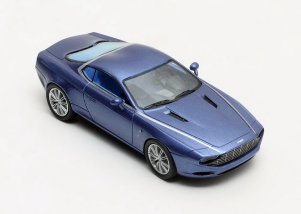 Модель 1:43 Aston Martin DBS Coupe Zagato Centennial - blue met