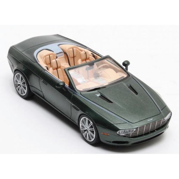 Модель 1:43 Aston Martin DB9 Spider Zagato Centennial 2013 Metallic Green