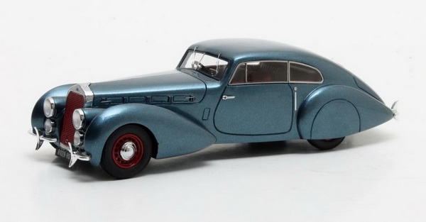 delage d8-120 s pourtout coupe 1938 metallic blue MX50407-041 Модель 1:43