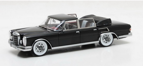 Модель 1:43 Mercedes-Benz 600 SWB Landaulet (W100) «Graf von Berckheim» - black