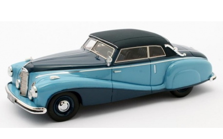 mercedes-benz 320a (w142) spezial cabrio «tan tjoan keng» closed - 2-tones blue (l.e.199pcs) MX51302-172 Модель 1:43