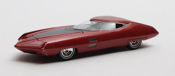 pontiac cirrus concept 1969 (metallic red) MX51606-022 Модель 1:43