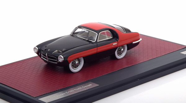 pegaso z-102 thrill coupe 1953 red/black MX51608-011 Модель 1:43