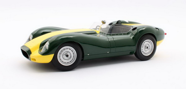Модель 1:18 Lister Jaguar 1958 - green/yellow
