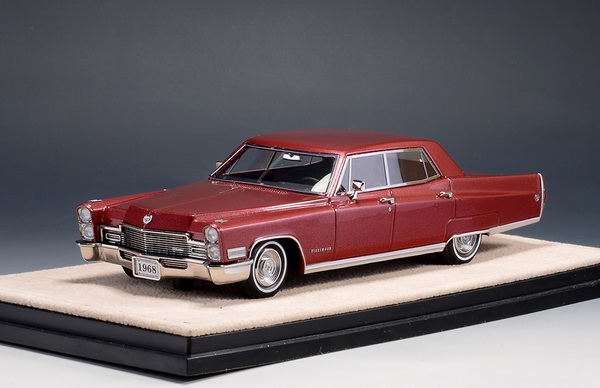 Cadillac Fleetwood Sixty Special - san mateo red met (L.E.199pcs) STM68203 Модель 1:43