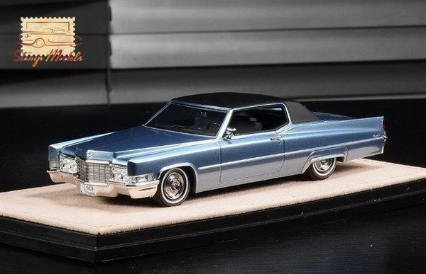 Cadillac Coupe DeVille 1969 (Astral Blue Metallic)