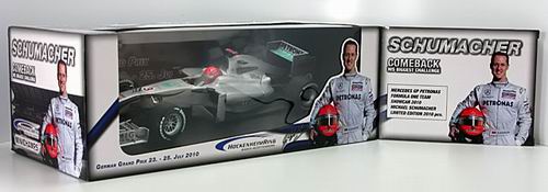Модель 1:18 Mercedes GP Petronas №3 ShowCar Hockenheim 23-25.07 (Michael Schumacher)