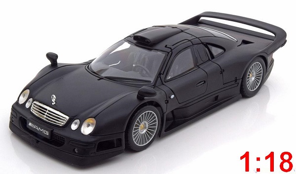 Модель 1:18 Mercedes CLK-GTR Street Version - black