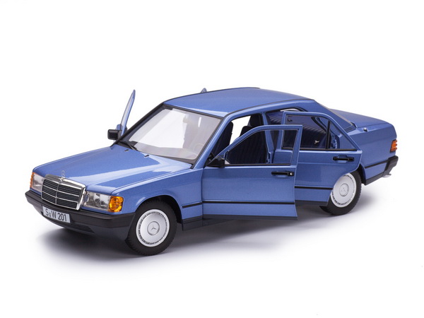 Mercedes-Benz 190E 1982 (W201) - blue met. B66040661 Модель 1:18