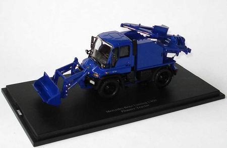 mercedes-benz unimog u400 pionier - dark blue B66004067 Модель 1:43