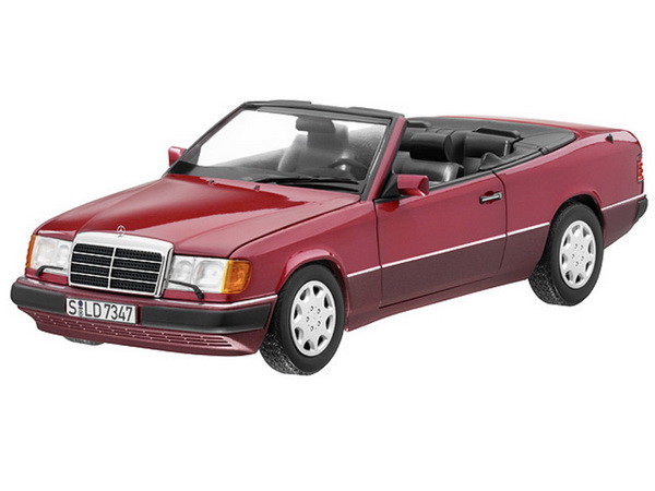 mercedes-benz e-series 300ce 24v cabrio (a124) - red B66040616 Модель 1:18