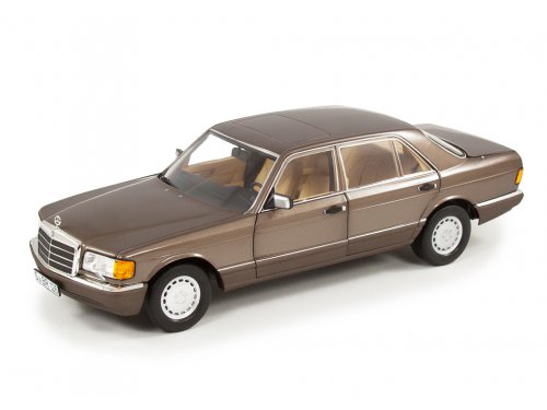 Модель 1:18 Mercedes-Benz 560 SEL (V126 / W126) - impala brown