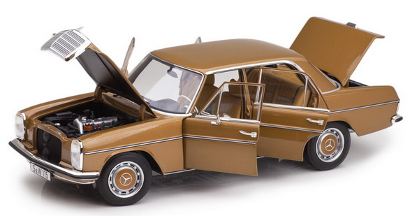 Модель 1:18 Mercedes-Benz 200 /8 W114/W115 1968-1973 золотистый