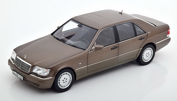 Модель 1:18 Mercedes-Benz S600 (W140) - light brown met