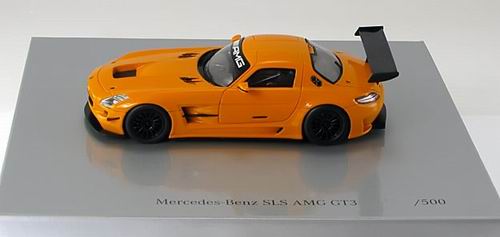 mercedes-benz sls amg gt3 pure orange - orange B66055559 Модель 1:43
