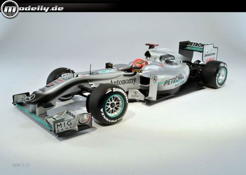 Модель 1:18 Mercedes GP Petronas MGP W01 №3 (Michael Schumacher)