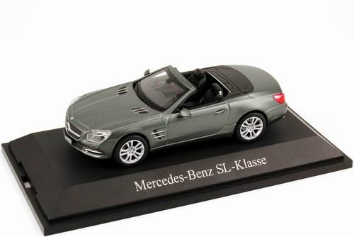 Модель 1:43 Mercedes-Benz SL (R231) - cerussit-grey magno