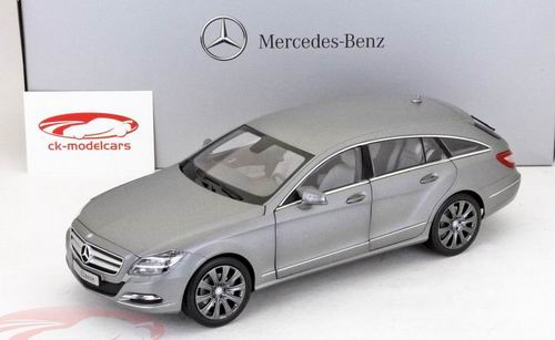 Модель 1:18 Mercedes-Benz CLS Shooting Brake (X218) - matt grey